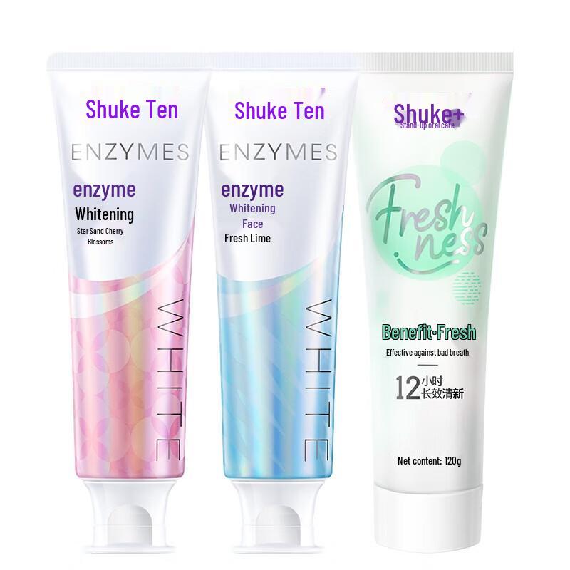 Sakol Enzyme Probiotic Toothpaste 3-Pack