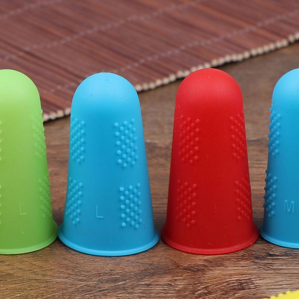 Accessory Heat Resistant Thimble Finger Protector Finger Sleeves Finger Cover Cooking Kitchen Tool