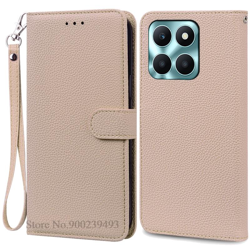 For Honor X6B Case Leather Flip Wallet Case For Honor X6B Phone Case Book Cover For Honor X6B Housing Coque Fundas