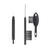 3Pcs/Set Hearing Aid Cleaning Kit Ventilation Rods Screwdrivers Brush Vent Cleaner Wire Magne Wax Loop Tools Set