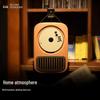 Wu Retro Wall-Mounted Bluetooth CD Player CN Plug (adapter Included)