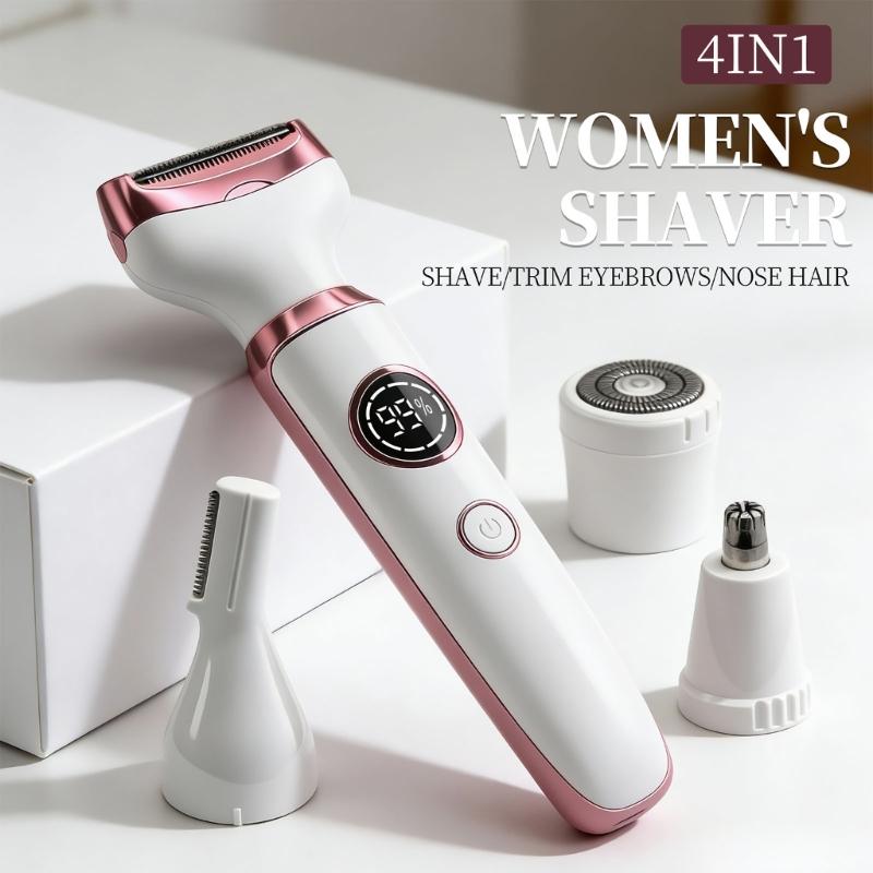 Rechargeable Body Hair Shaver Multifunctional Electric Hair Removal Device Arm Leg Face Shaving Tool For Smooth Shaving