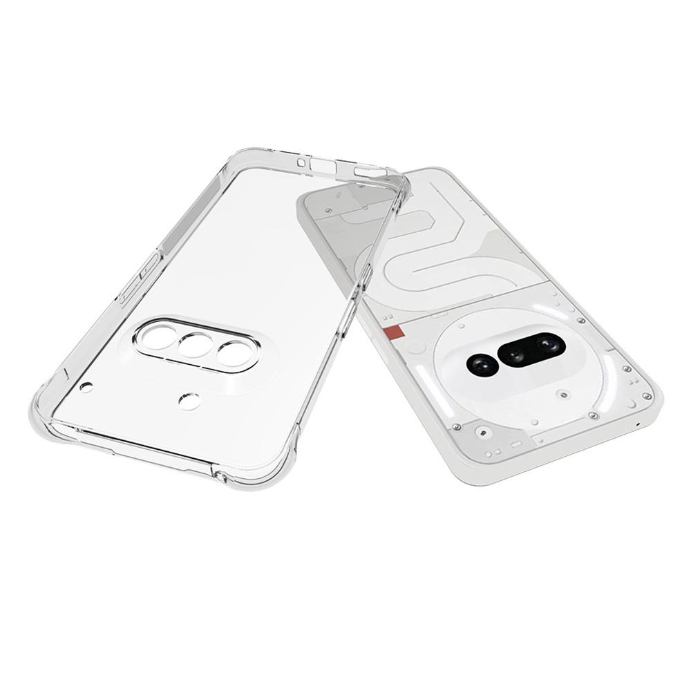 

For Nothing Phone (3a) TPU Phone Case Non Slip Transparent Mobile Phone Cover Type A