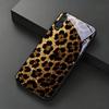 Gold Leopard Print Black Phone Case For Samsung Galaxy Note 10 20 A06 A07 A12 A13 A14 A15 A16 A17 A22 A23 A24 A25 26 Glass Cover