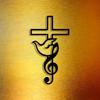 Music Cross Metal Wall Art Elegant Design Reusable Decor Home Cafe Gift