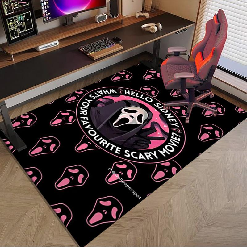Horror Movie Characters Carpet, Chair Rug,Rug for Office Bedroom living rooms, Doormat decor Fan Gift Christmas Gift