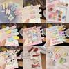 Dopamine Fruit Seamless Hairpin Female Forehead Broken Hair Bangs Clip Sweet Makeup Edge Clip Cute Duck Bill Clip Headgear