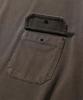 Haebeuopeudyuti Dyed Pocket Half Sleeve Tee (Mocha)
