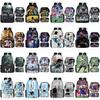 Elementary Students School Backpack Set Lightweight Oxford With Multiple Compartments For Afterschool Tutorage