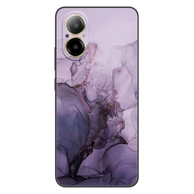 Pro Realme C67 4G C65 Pouzdro Mramorové Měkký Matný Silikonový Zadní Kryt Pro Realme C53 C55 Celé Tělo Telefonu RealmeC67 Coque Fundas