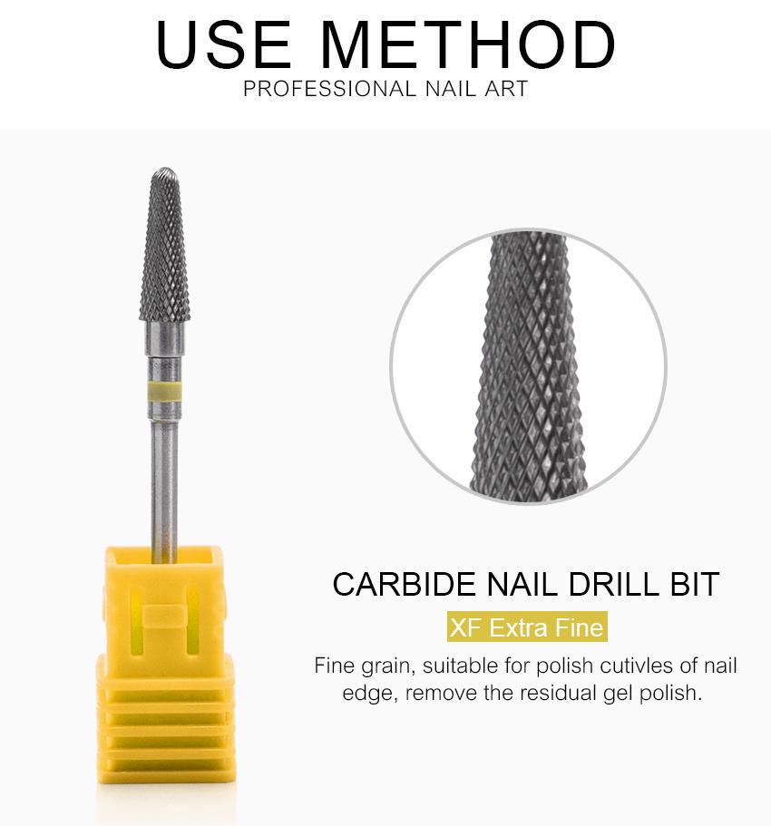 kads Nail Drill Bits Machine Electric Manicure Pedicure Drill Bit Nails Nails Machine Tools Electric Nail Drilling Equipment