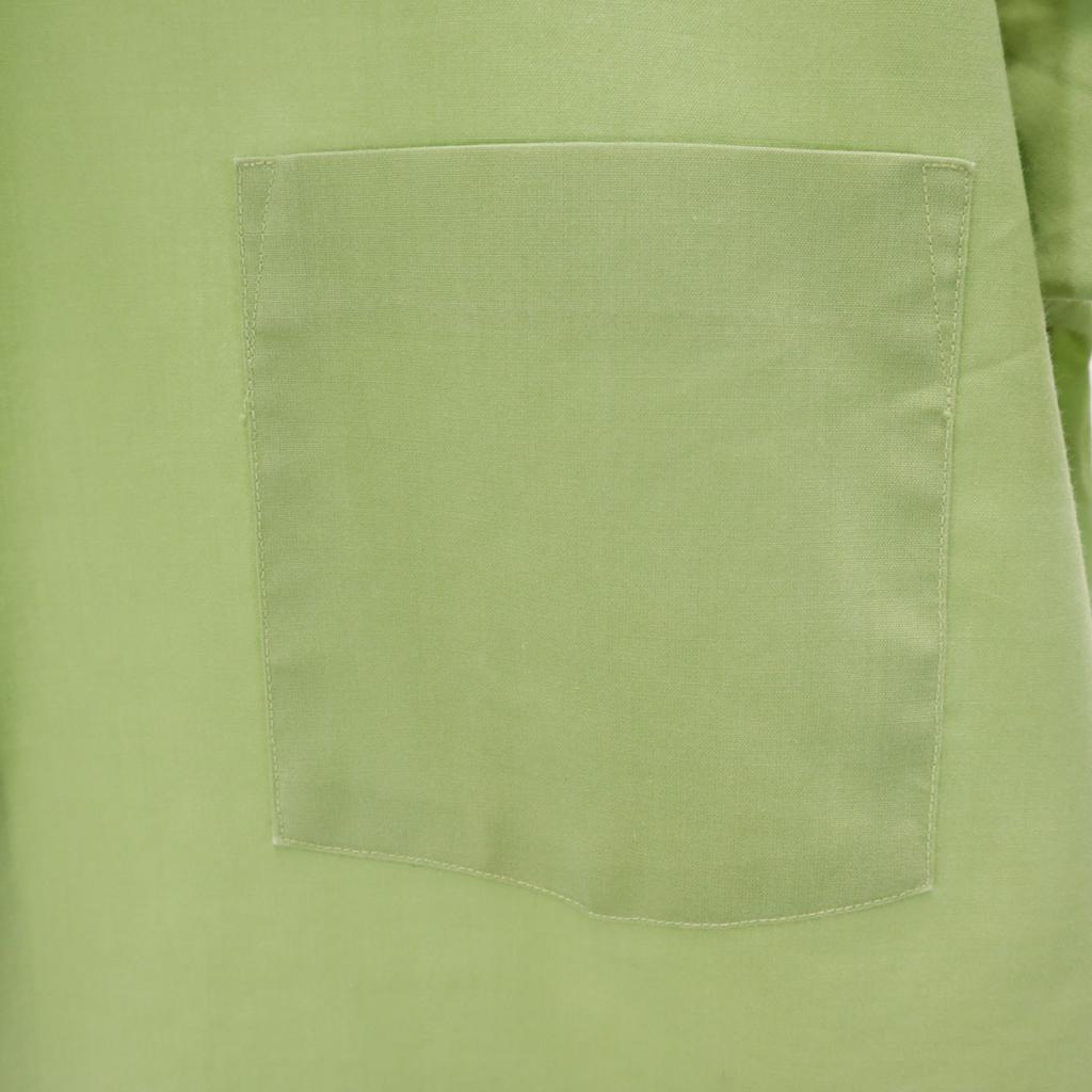Sears 70s Vintage Short Sleeve Shirt Green System Men's Used