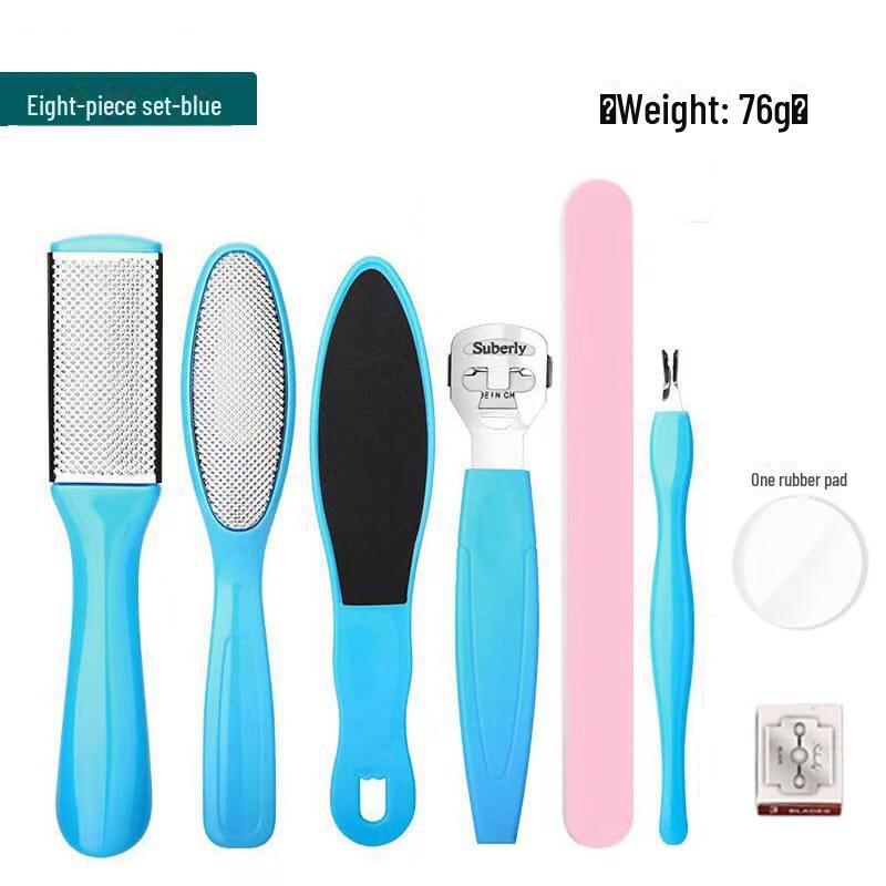 

Пилка для ног из нержавеющей стали с чехлом — удаляет омертвевшую кожу и мозоли