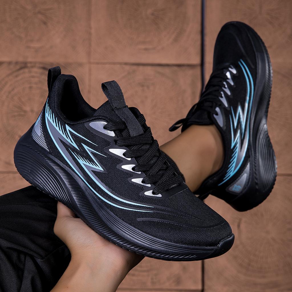Herren-Sneaker für alle Jahreszeiten, atmungsaktiv, leicht, mit weicher Sohle, ideal für Outdoor-Aktivitäten wie Speedrunning, Laufen, Wettkampf und andere Sportarten.