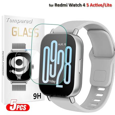 Ochranné sklo na displej pre Xiaomi Redmi Watch 5 Active/Lite Príslušenstvo Ochrana proti poškriabaniu pre Redmi Watch 4 Sklo