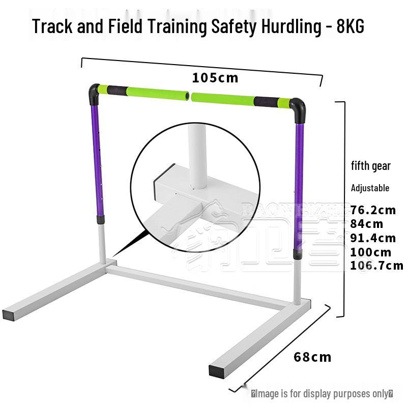 Professional Adjustable Safety Training Hurdle