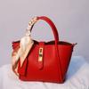 Wedding Bag 2025 New Bride Niche High-end Wedding Wedding Women's Large-capacity Portable Vegetable Basket Red Bag