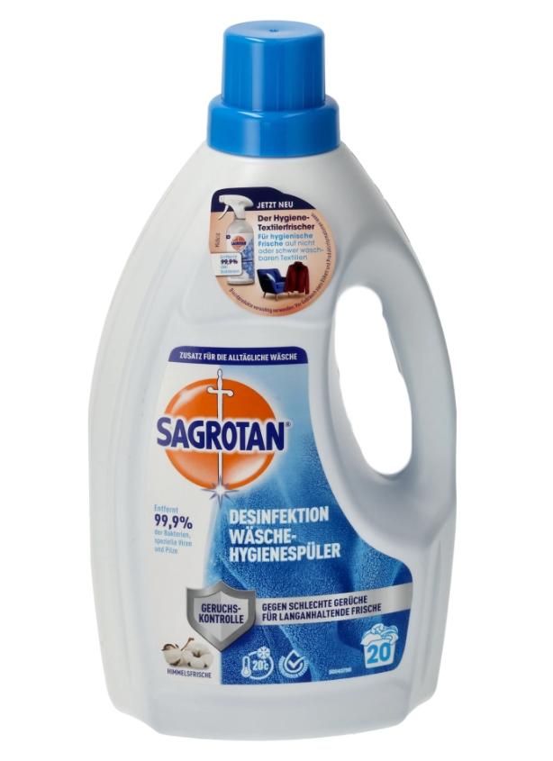 Sagrotan Laundry Rinse, Disinfected Fresh & Clean Laundry, 1.5L