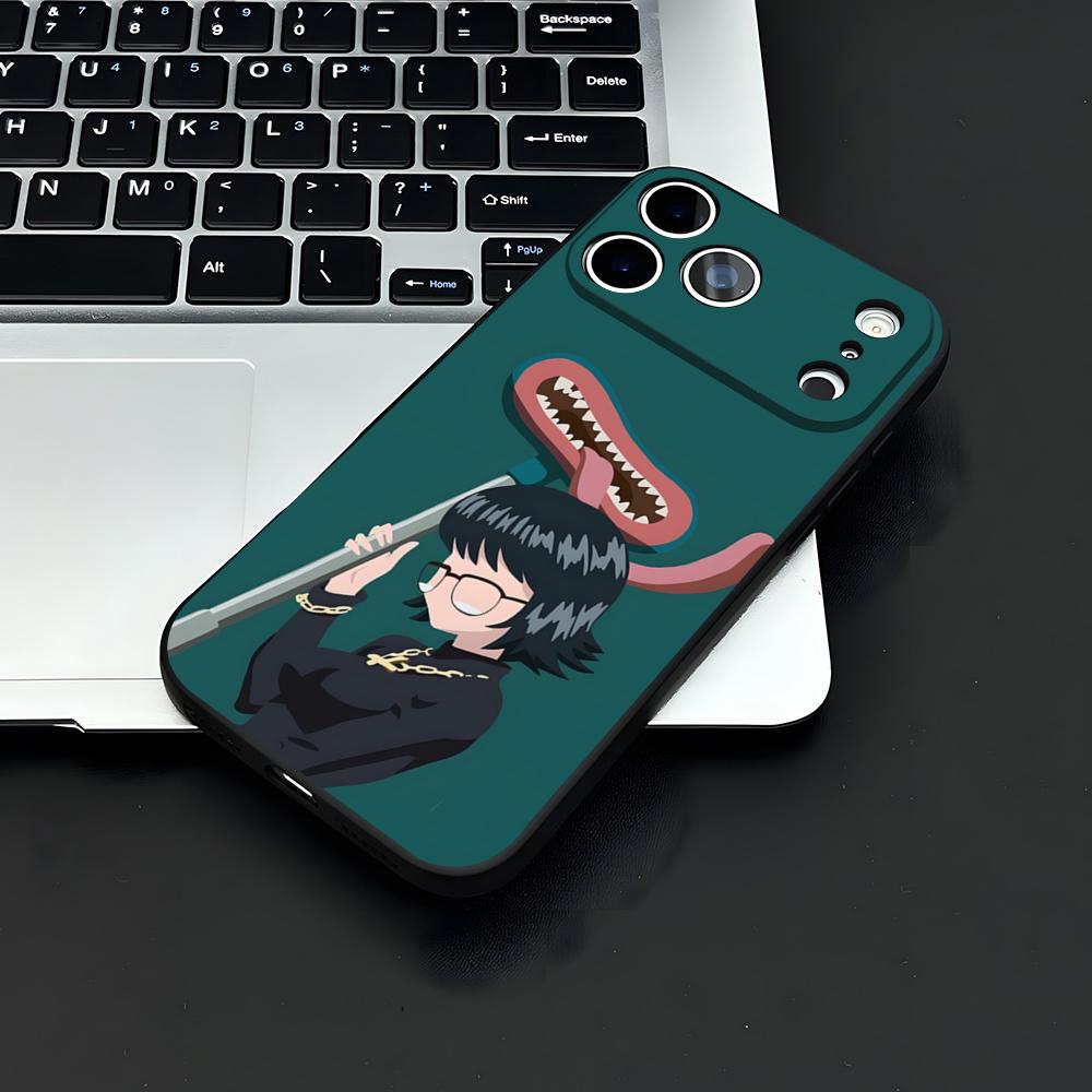 

S-Shizuku M-Murasaki Phone Case For IPhone 17 Air 16 E Pro Max 15 14 13 Mini 12 Pro 11 Max Plus Black Soft Shell iPhone 15