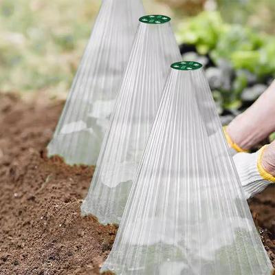 10/20PCS Cone Plant Seedling Protective Cover Nursery Seedling Planting Tent Reusable Anti-Bird Prevents Snail Damage Vegetable
