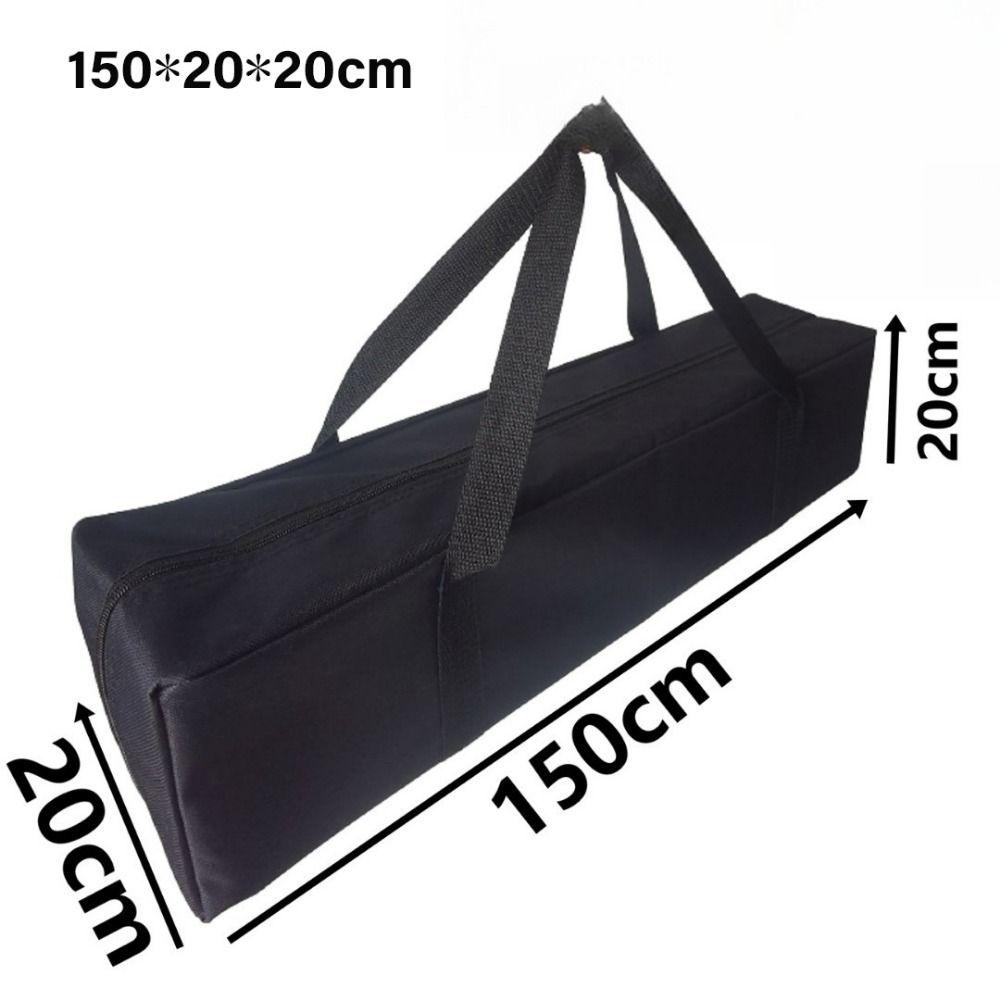 Borsa Grande in Tessuto Oxford per Attrezzi di Stoccaggio Multicolore con Palo per Tenda da Sole in Tela Forniture per Esterni
