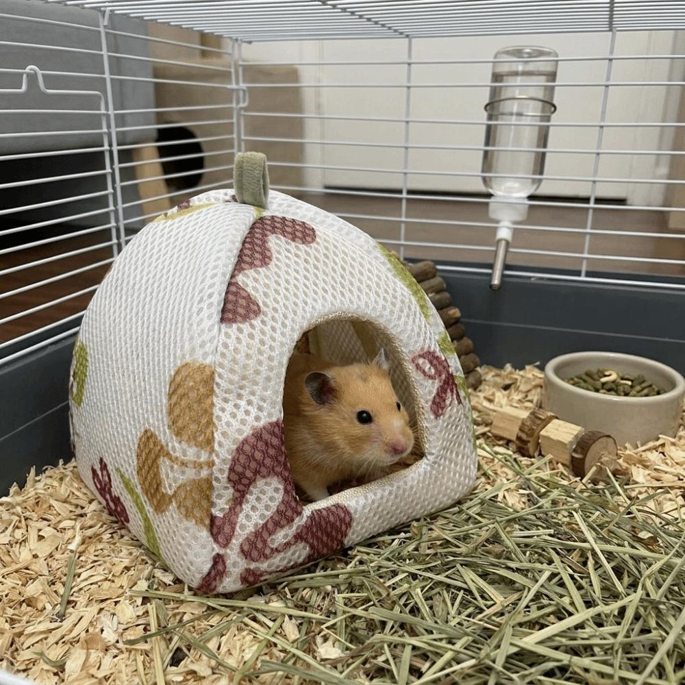 With Cooling Mat Pet Cave Nest Wear Resistant Hamster Rest Shelter Small Pet Bed Pet Resting
