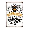 Bee Series Metal Tin Sign Wall Decor 20x30cm