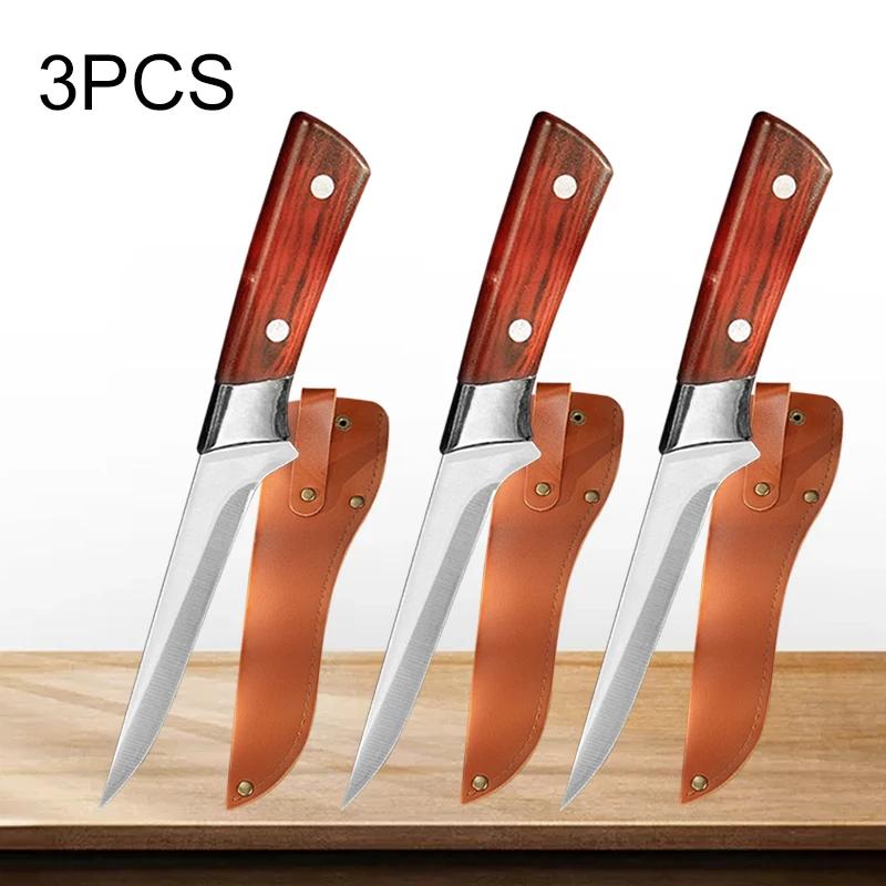 Japanese Kitchen Knife Professional Chef Knife Boning Knives Meat Cleaver Butcher Plastic Handle Kitchen Knives and Accessories