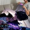 Heißer koreanischer Anime S-Solo L-Leveling 2 Flanell warme Komfort weiche Plüschdecke für Sofa Wohnzimmer Büro Schlafzimmer Reise Geschenk