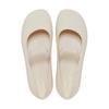 Crocs Round Toe Foot Non-slip and Wear-resistant Low-top Children's Leather Shoes White Children's Model