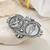 Car Visors Clips Metal Angel Safety Charm Decoration Inspirational Travel Protection Angel Clip Car Accessory