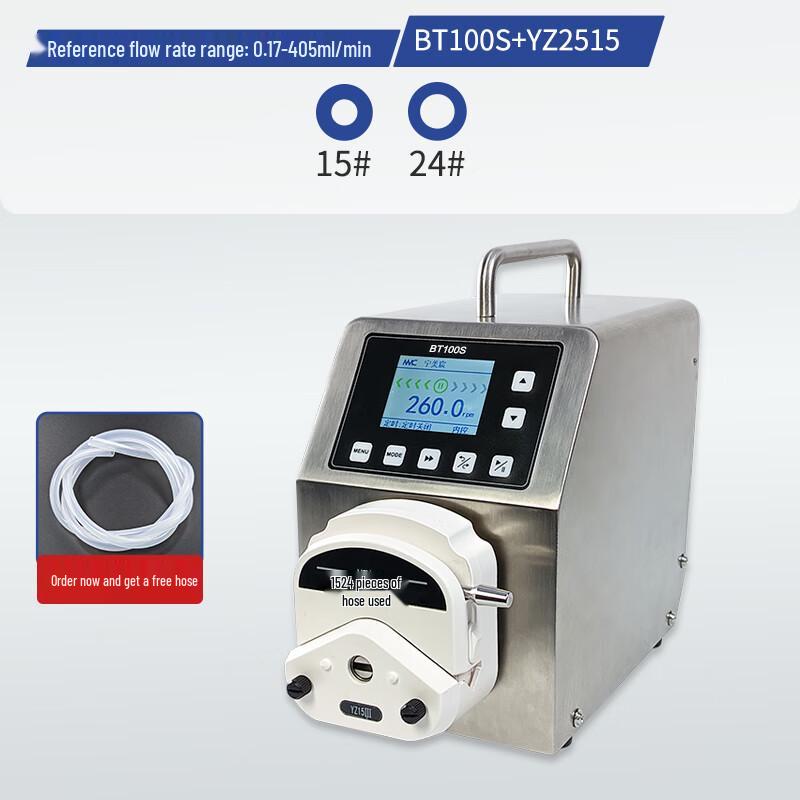 

TieXiao Large Flow Peristaltic Pump 0-405mL/min