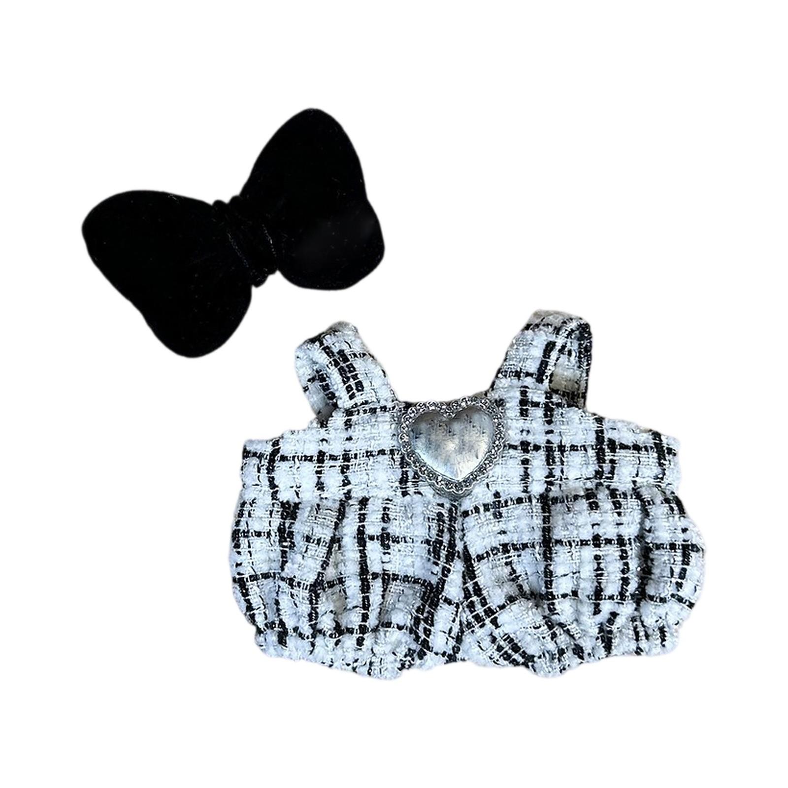 

Детская одежда первого и второго поколения, 17 см, кукольная одежда, аксессуары, комбинезоны One Size чёрный