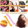 Heatless Hair Curls No Heat Silk Ribbon Hair Roller Curls Headband Soft Sleeping Lazy Hair Curlers Foam Rod modelador de cachos