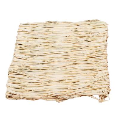 Tapete de cama tecido simples para animais pequenos, produtos criativos para coelho hamster