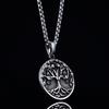 Cool Mens Norse Viking Celtic Protection Tree of Life Pendant Necklace Chain
