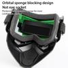Welding Helmet Auto Darkening Large Viewing True Color Welding Mask Detachable Wide Shade Welder Mask for Welding and Cutting