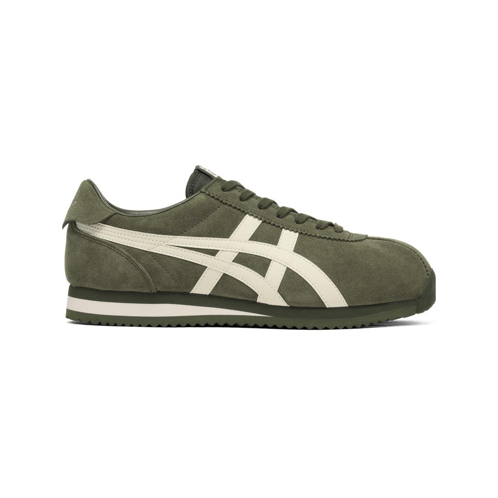 ONITSUKA TIGER Tiger Corsair Cow Split Leather Versatile Comfortable Low-Top Lifestyle Casual Shoes Unisex Sneakers Green 1183C555-300