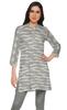 Moomaya Printed Side Slit Short Kurta Tunic For Women Summer Wear Ladies