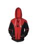 Felpa con zip 3D Marvel Spider-Man Giacca Uomo Donna Cosplay Anime Cardigan con Cappuccio Edizione Film