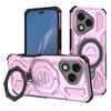 For Honor 400 Lite 5G Magnetic Case Rotating Metal Kickstand Shockproof PC+TPU Phone Back Cover