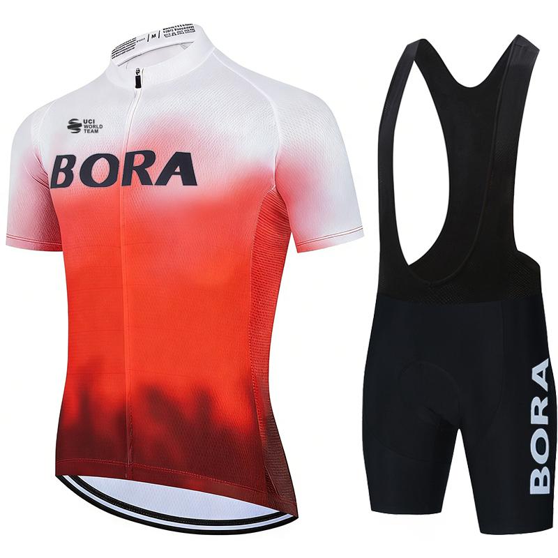 2026 Cycling Jersey Men Set  Wear Men's Bib Pants Gel Professional Shirt Mallot Man Summer Shorts Jacket Mtb Clothes Suit