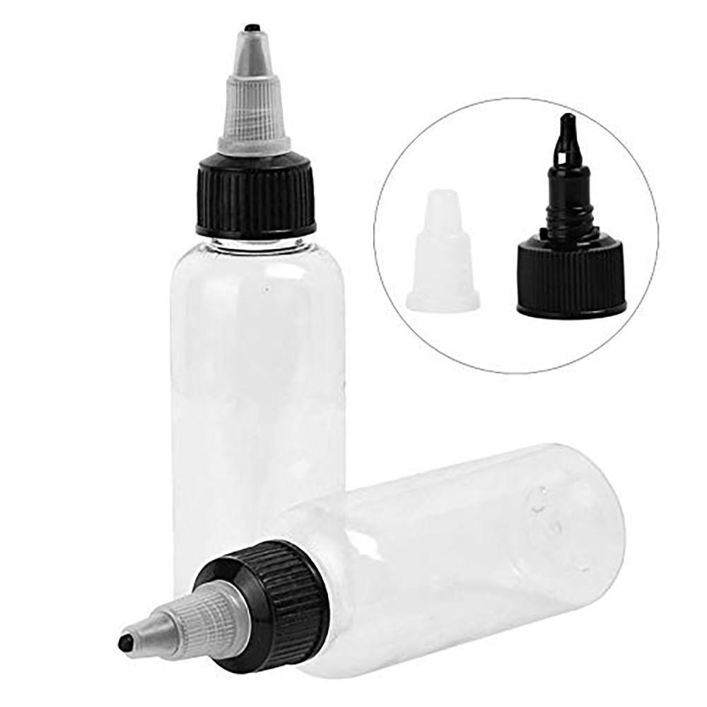 Squeezable Makeup Tools Refillable Bottles Pigment Container Dropper Bottles Tattoo Ink Bottles