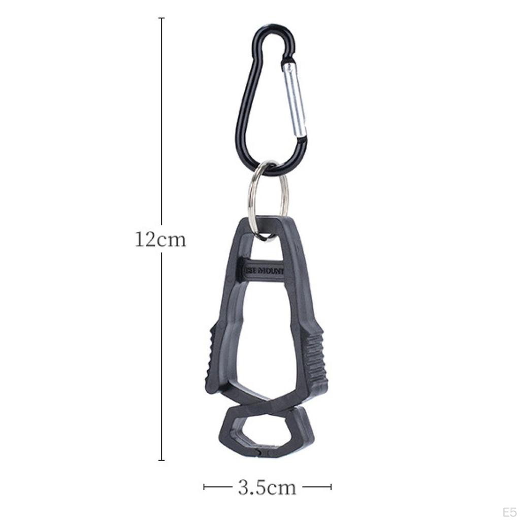 5 Pieces Outdoor Glove Clip Multipurpose Hook Clamp Hanger Anti Drop for Construction