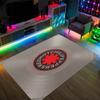 Red Hot Chili Peppers Design Kristall Samt Teppich Gemütlich Nicht?Rutschfester Teppich mit Aufdruck für Schlafzimmer Wohnzimmer Eingang