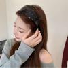 Leopard Print Glasses Hair Band Sunscreen Women Hair Hoop Elegant Summer Sunglasses  Women