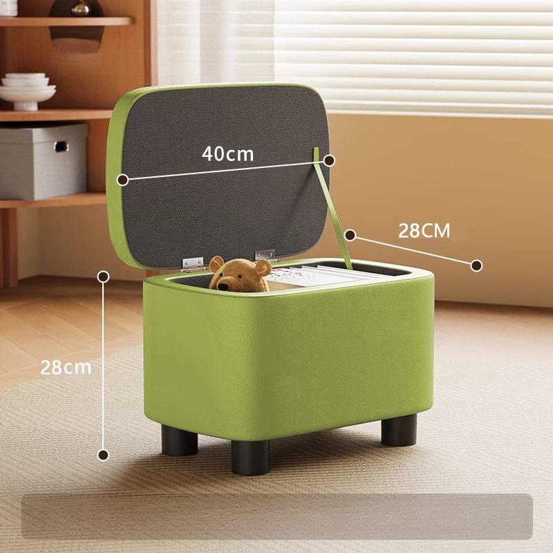 Multi Functional Stool Shoe Changing Chair Simple Modern Storage Stool Multifunctional Living Room Coffee Table Sofa Footstool