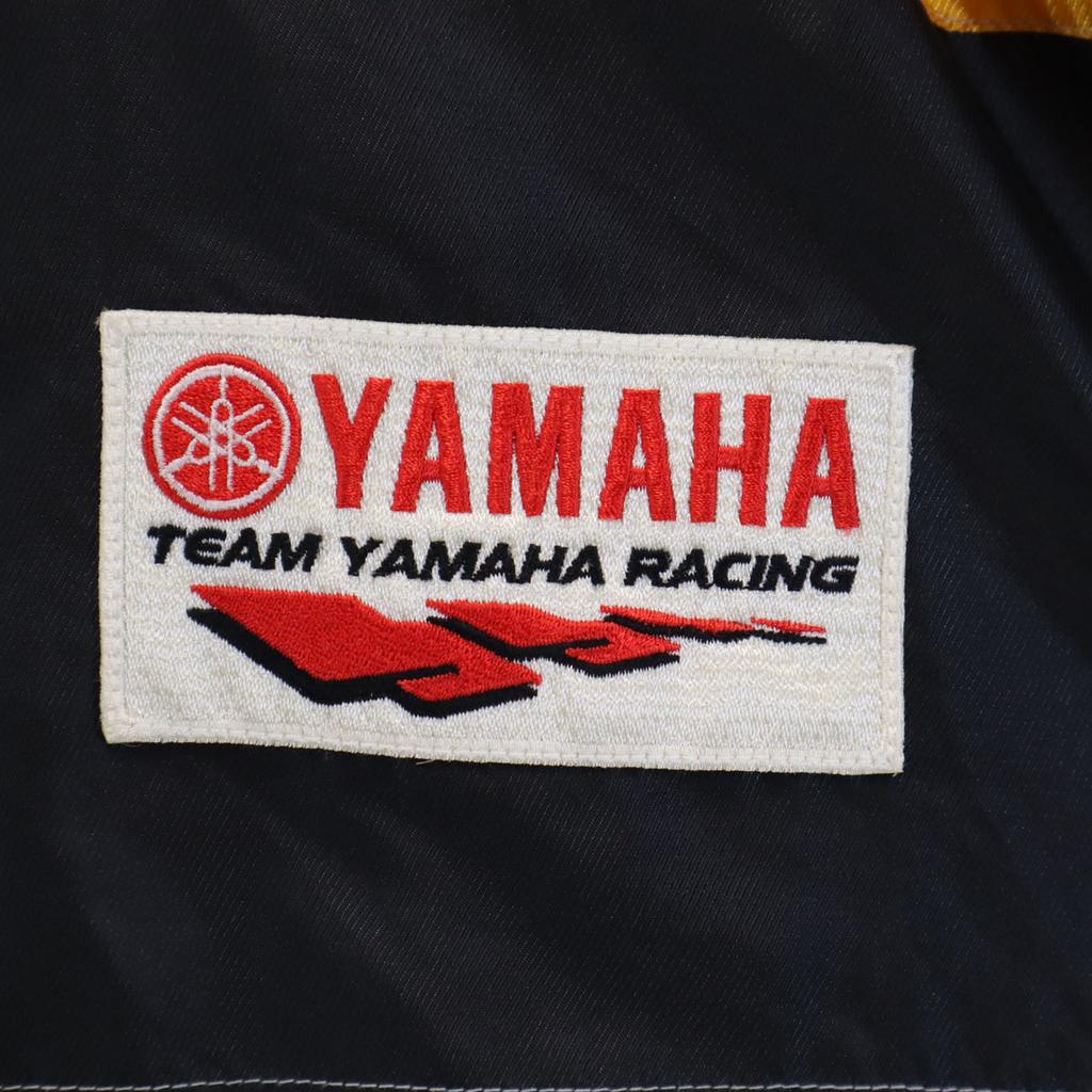 YAMAHA Windbreaker LL Yellow Mesh Lining Men's Used
