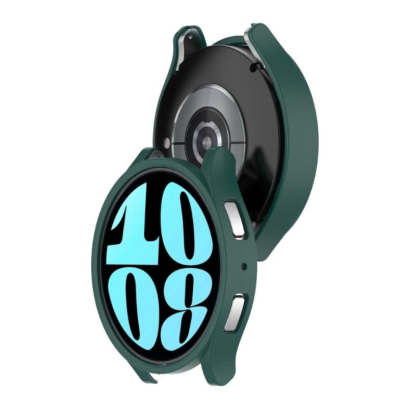 Screen Protector Case for Watch 6 40mm/44mm Waterproof Hard PC Bumper Protective Cover Anti-scratch