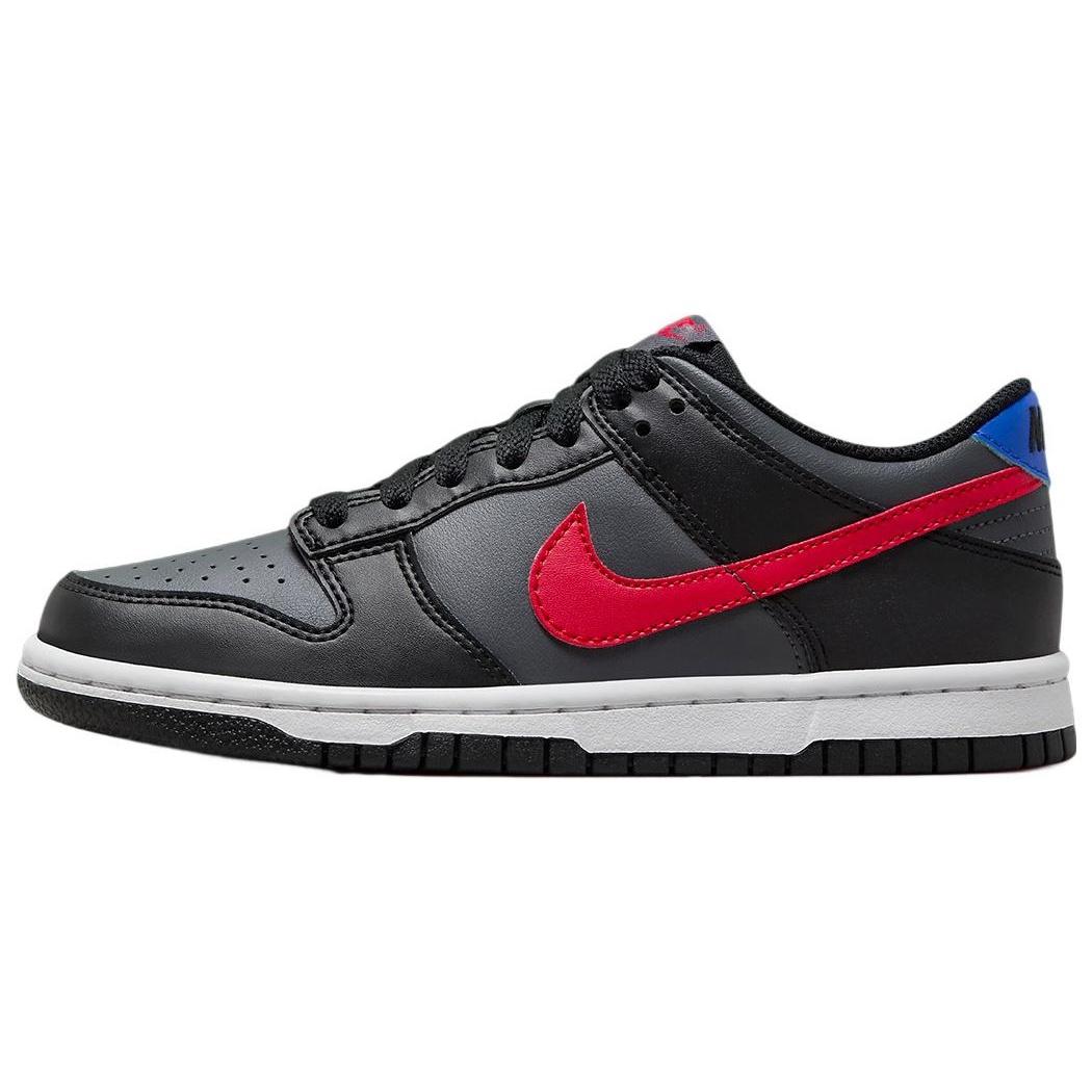 (GS) Nike Dunk Low Spider Man Black Red Blue Kids FV0373-001 EU 37.5